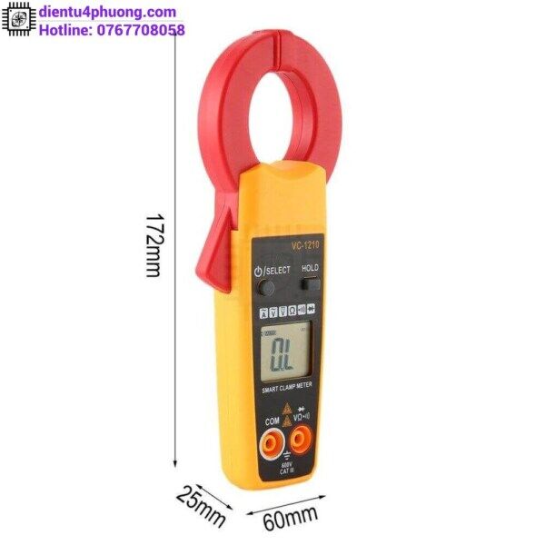 dong-ho-ampe-kim-vc1210 Đồng Hồ VOM VC 1210 Vạn Năng